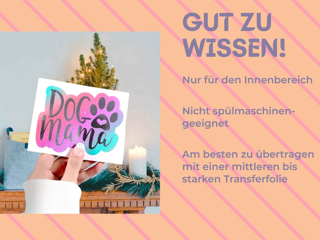 Leicht strukturierte Oberfläche für einen edlen Glanzeffekt – ideal für Deko-Projekte und Schriften.
